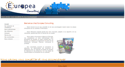 Desktop Screenshot of europeaconsulting.com